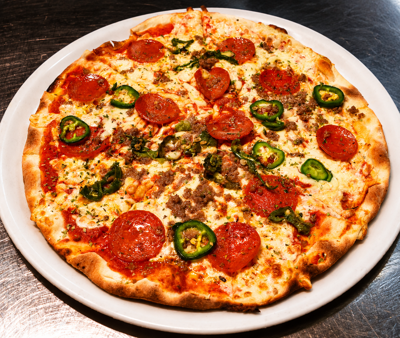 Pizza épicée