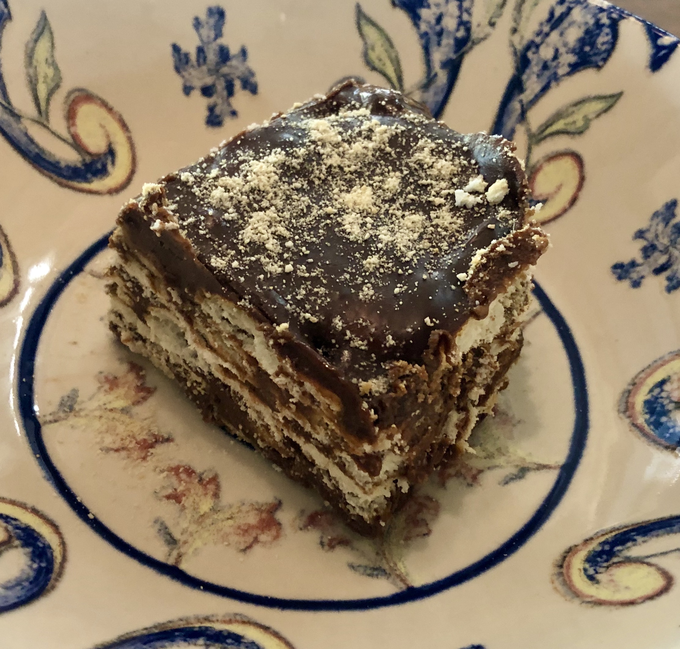 TARTA DE GALLETAS Y CHOCOLATE