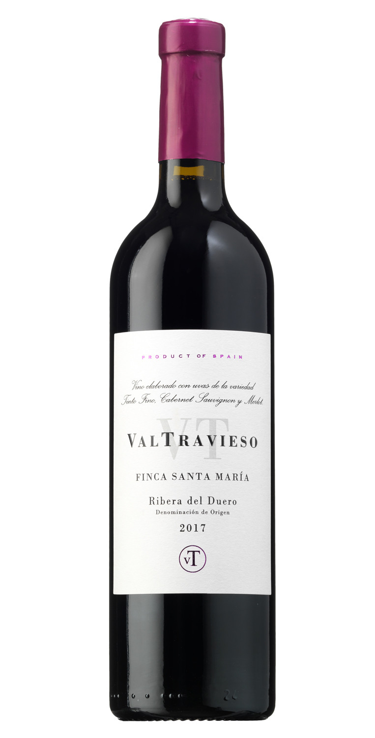 D.O Ca. RIBER DEL DUERO - Valtravieso Finca de Santa Maria-(Merlot y tinto fino)