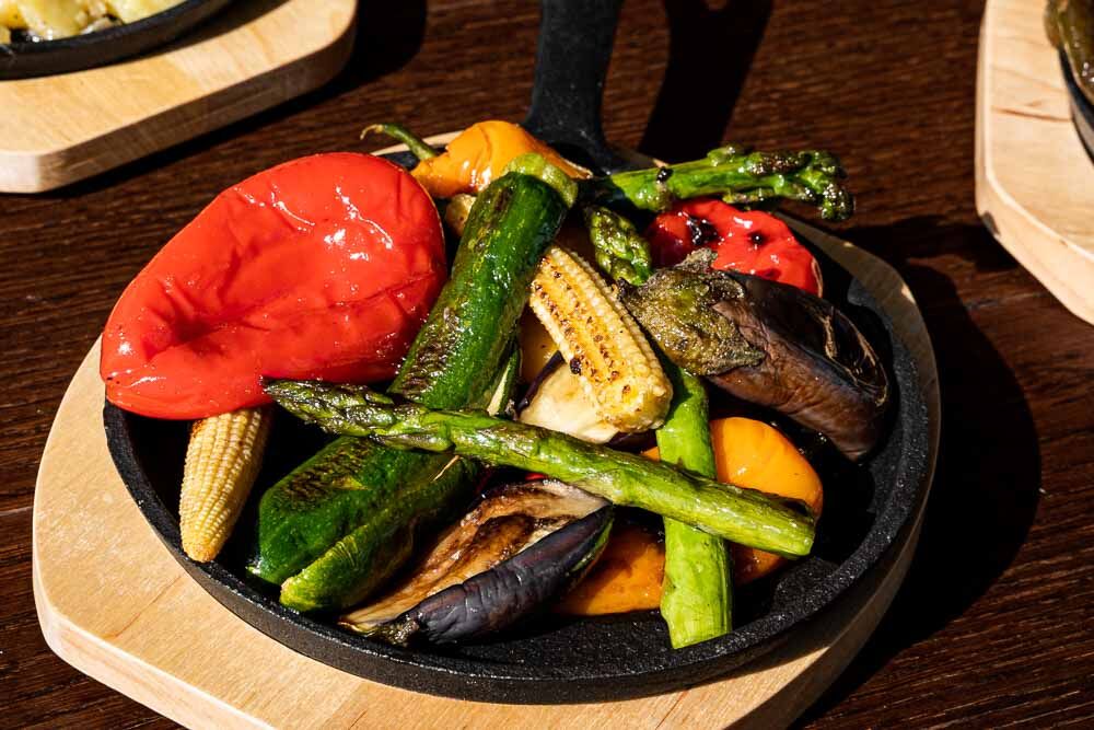 Сезонные овощи на гриле